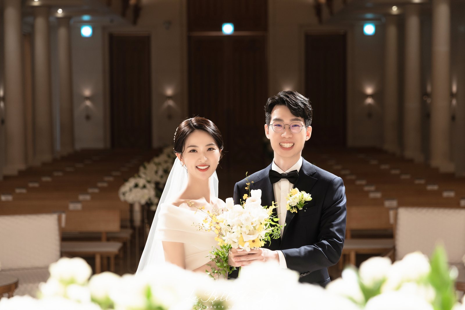 라벨드쥬 아펠가모 공덕 라로브홀 본식스냅 — 커플