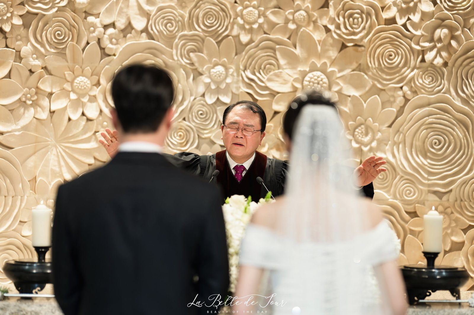 라벨드쥬 더채플앳웨스트 본식스냅 — 예식 장면
