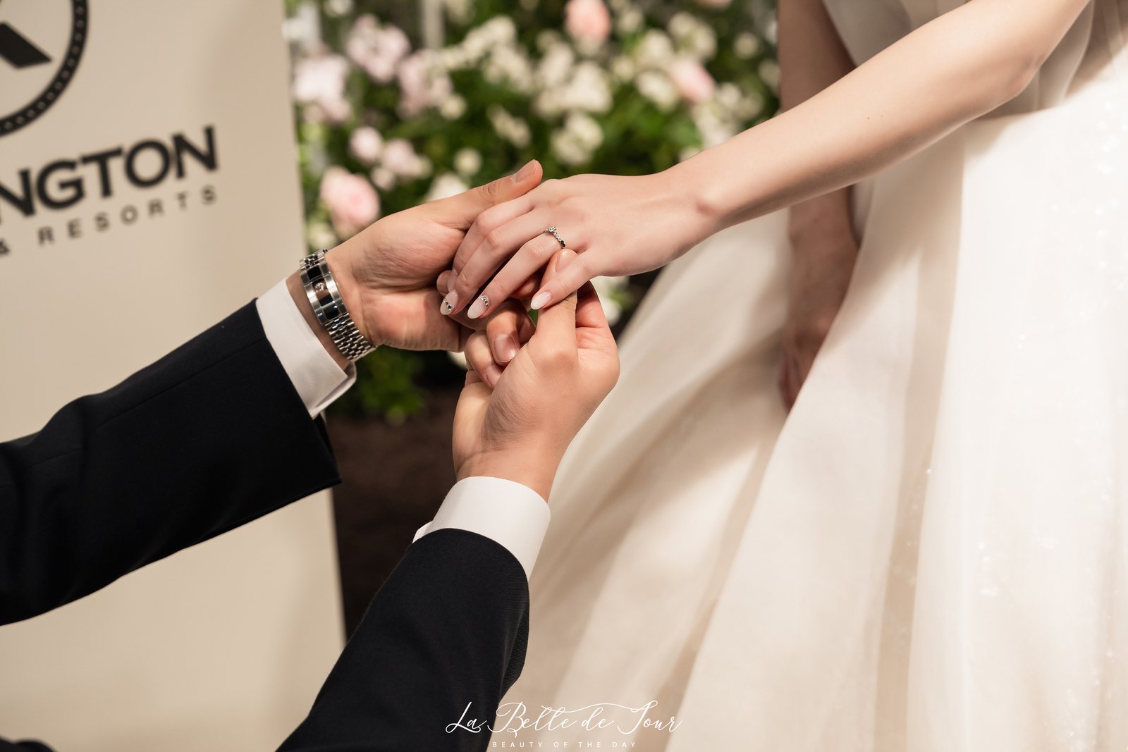라벨드쥬 여의도 켄싱턴호텔 본식스냅 — 예식 장면