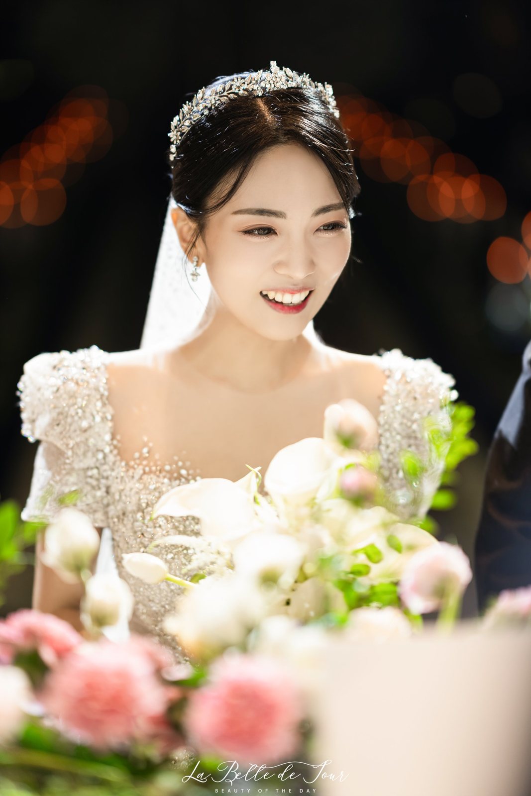 신부 클로즈업