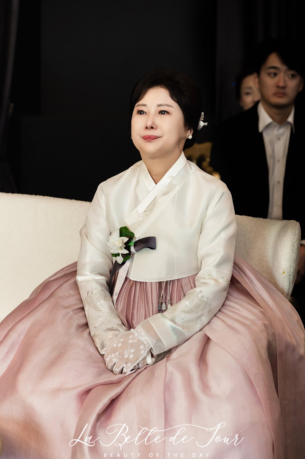 라벨드쥬 안양 더파티움 브리에홀 본식스냅 — 한복을 입은 혼주