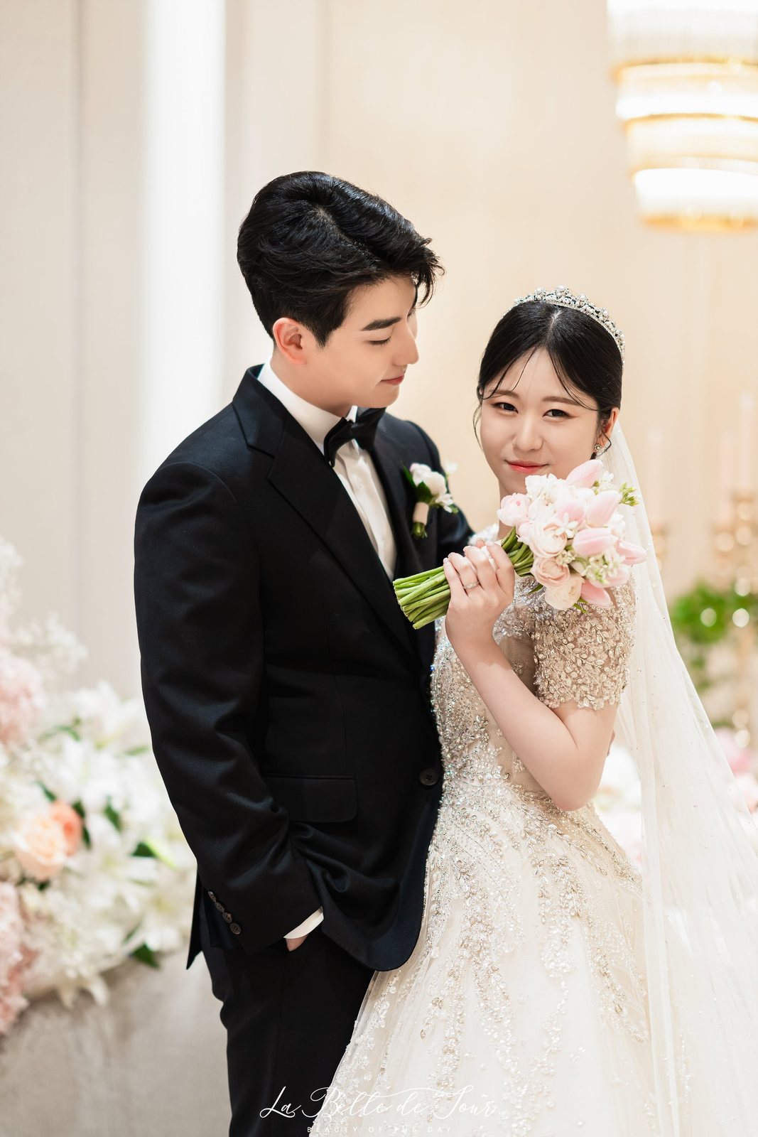 라벨드쥬 상록아트홀 그랜드볼룸 본식스냅 — 신부 단독