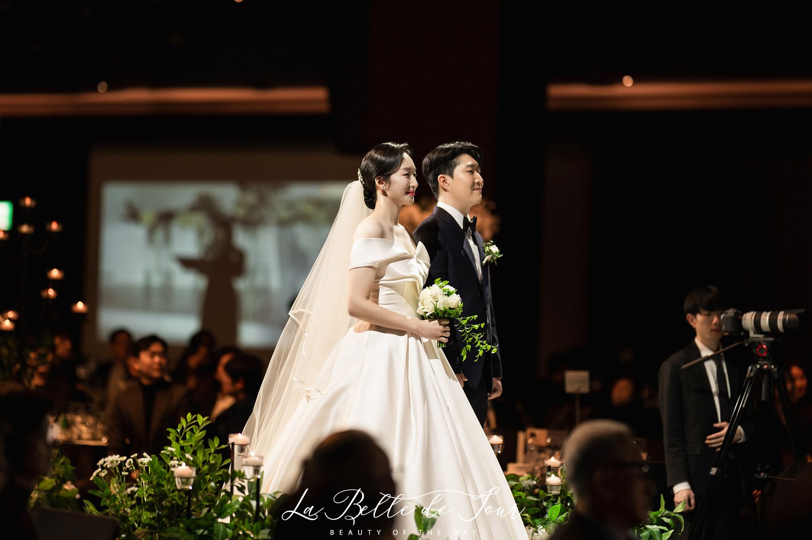 라벨드쥬 그랜드힐컨벤션 그랜드볼룸 본식스냅 — 신부 단독