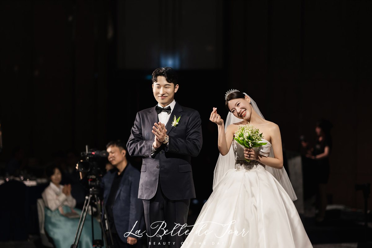 라벨드쥬 롯데호텔월드 크리스탈볼룸 본식스냅 — 혼주